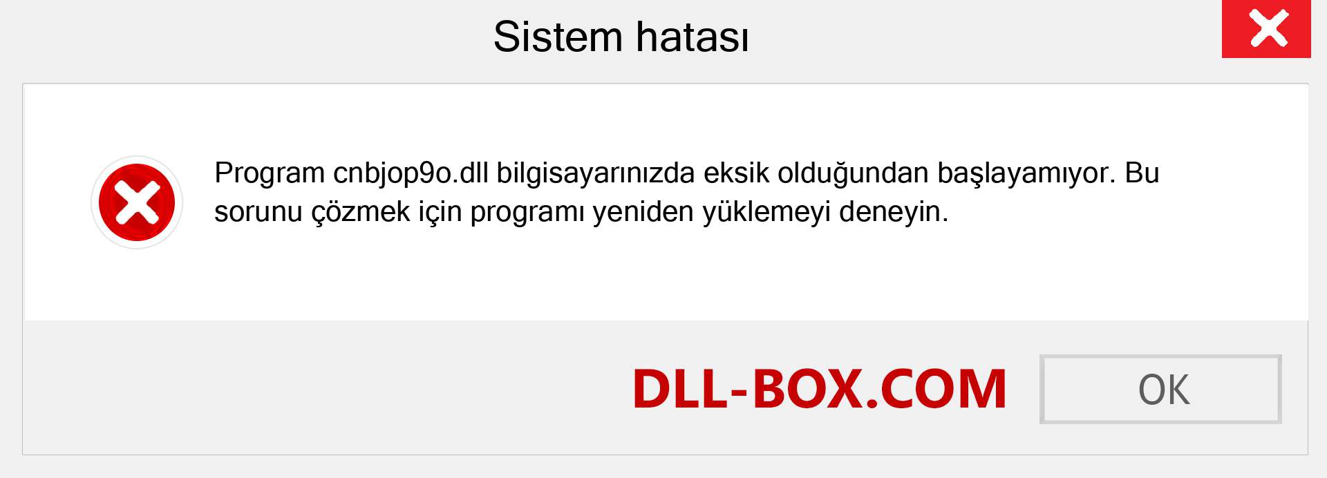 cnbjop9o.dll dosyası eksik mi? Windows 7, 8, 10 için İndirin - Windows'ta cnbjop9o dll Eksik Hatasını Düzeltin, fotoğraflar, resimler